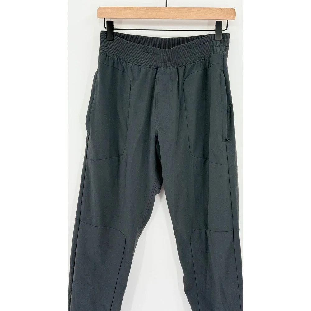 Alo Yoga Explorer Jogger Pants S Technical Grey Athleisure Activewear Stretch